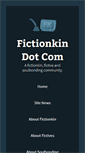 Mobile Screenshot of fictionkin.com